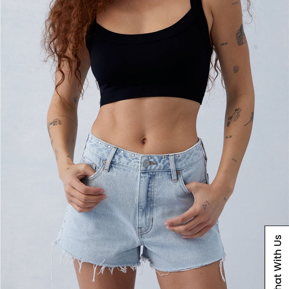 NWT PacSun Studded High Rise shorts